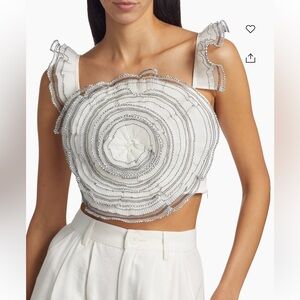 Elliat- Joviality Rosette Crop Top